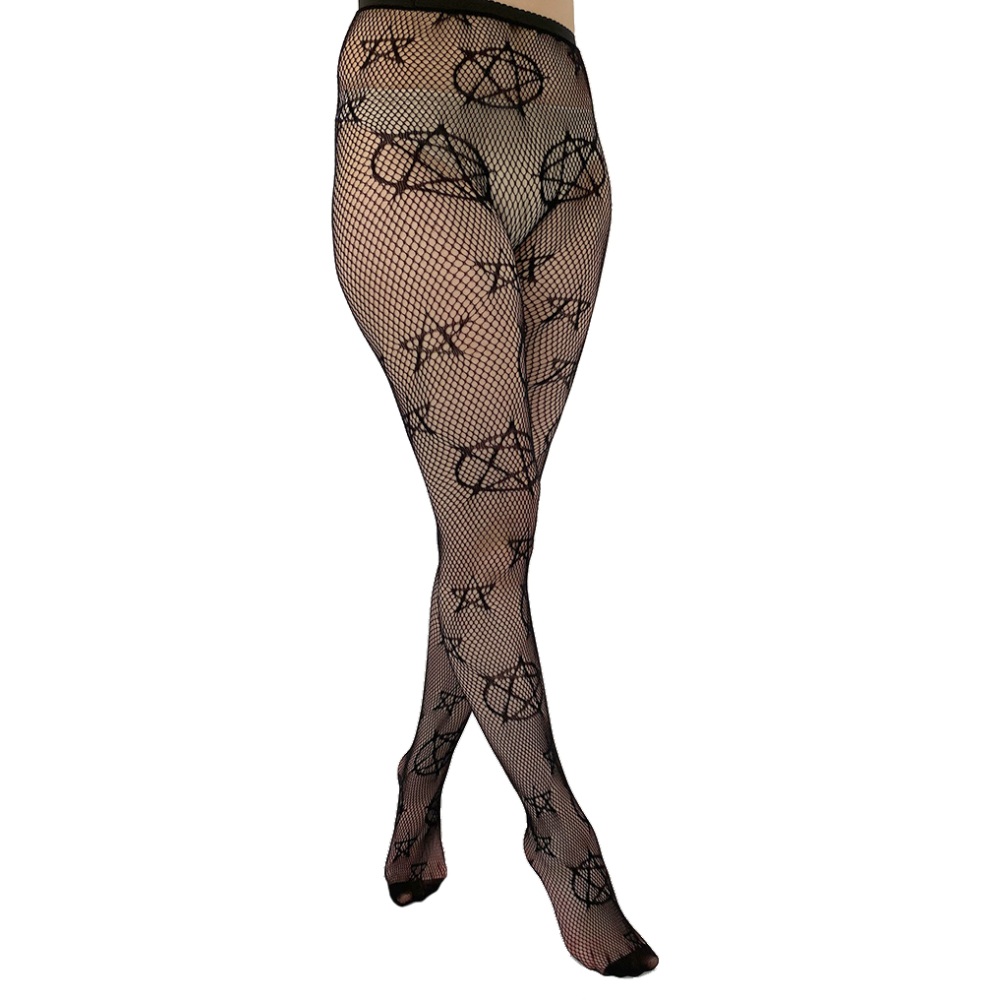 Pamela Mann - Pentagram Net Panty - Zwart